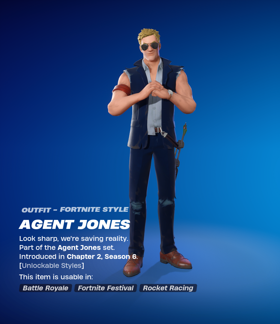 Agent Jones (Jump 23) Fortnite skin