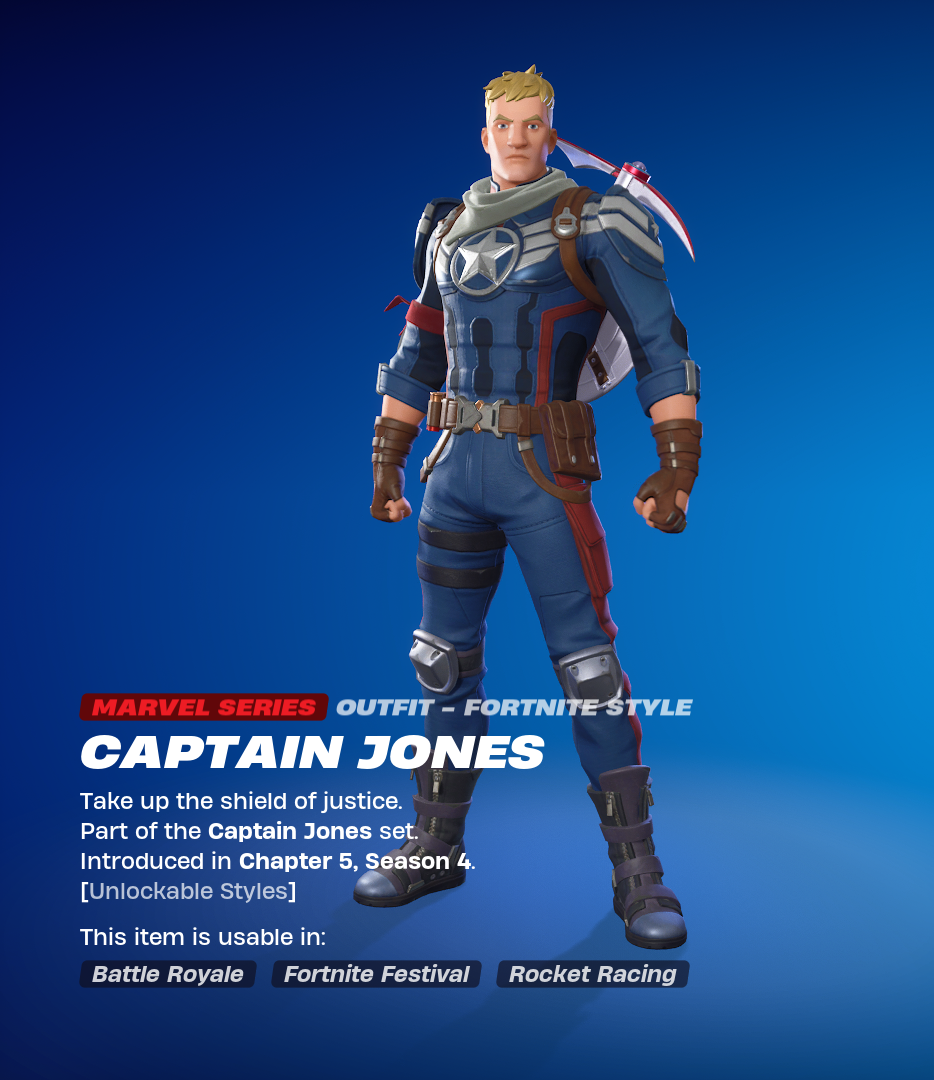 Captain Jones Fortnite skin