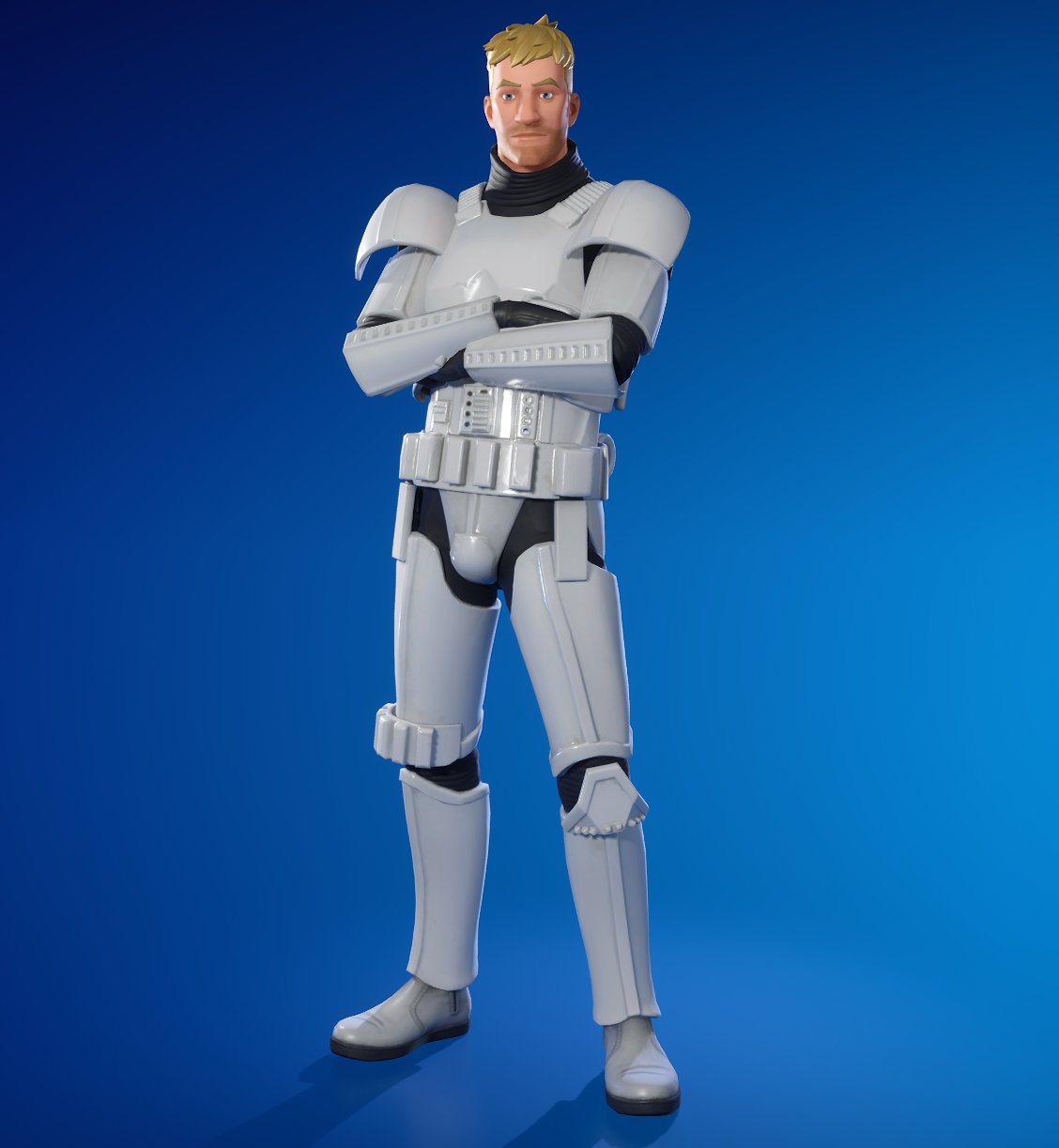 Vengeance Jones in Star Wars Stormtrooper armor from the Death Star Sabotage event.